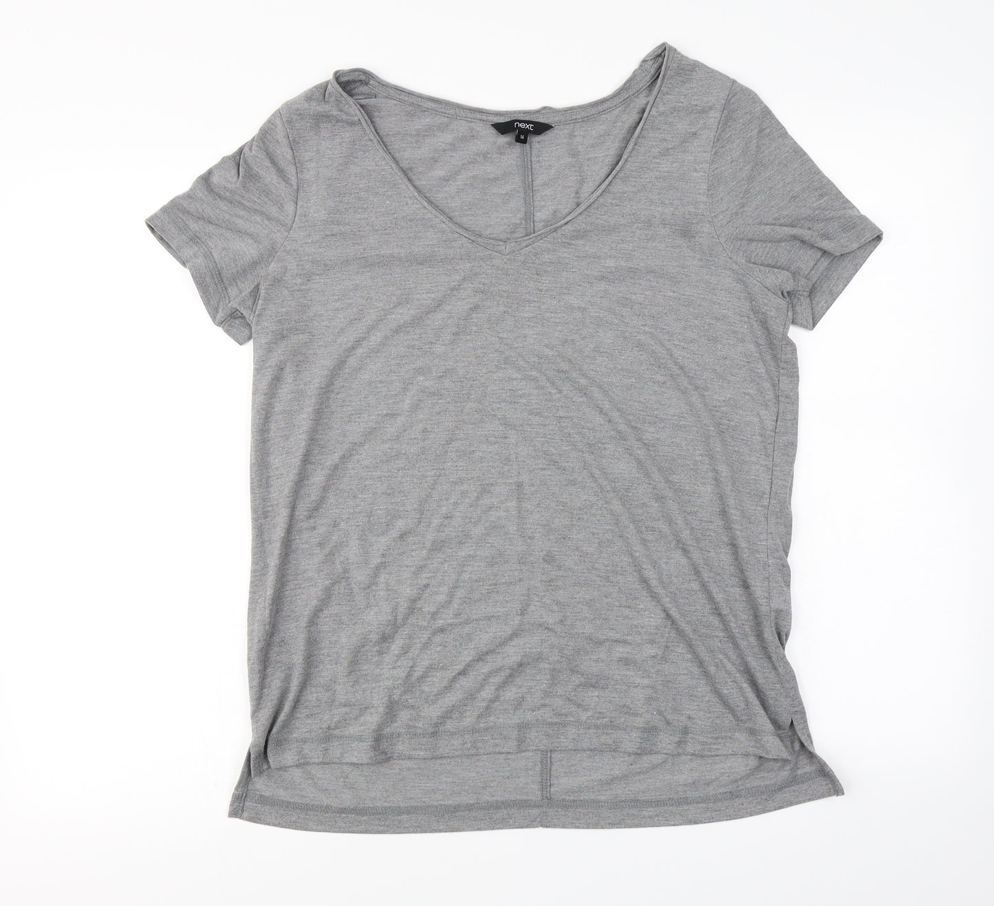 NEXT  Womens Grey   Basic T-Shirt Size 14