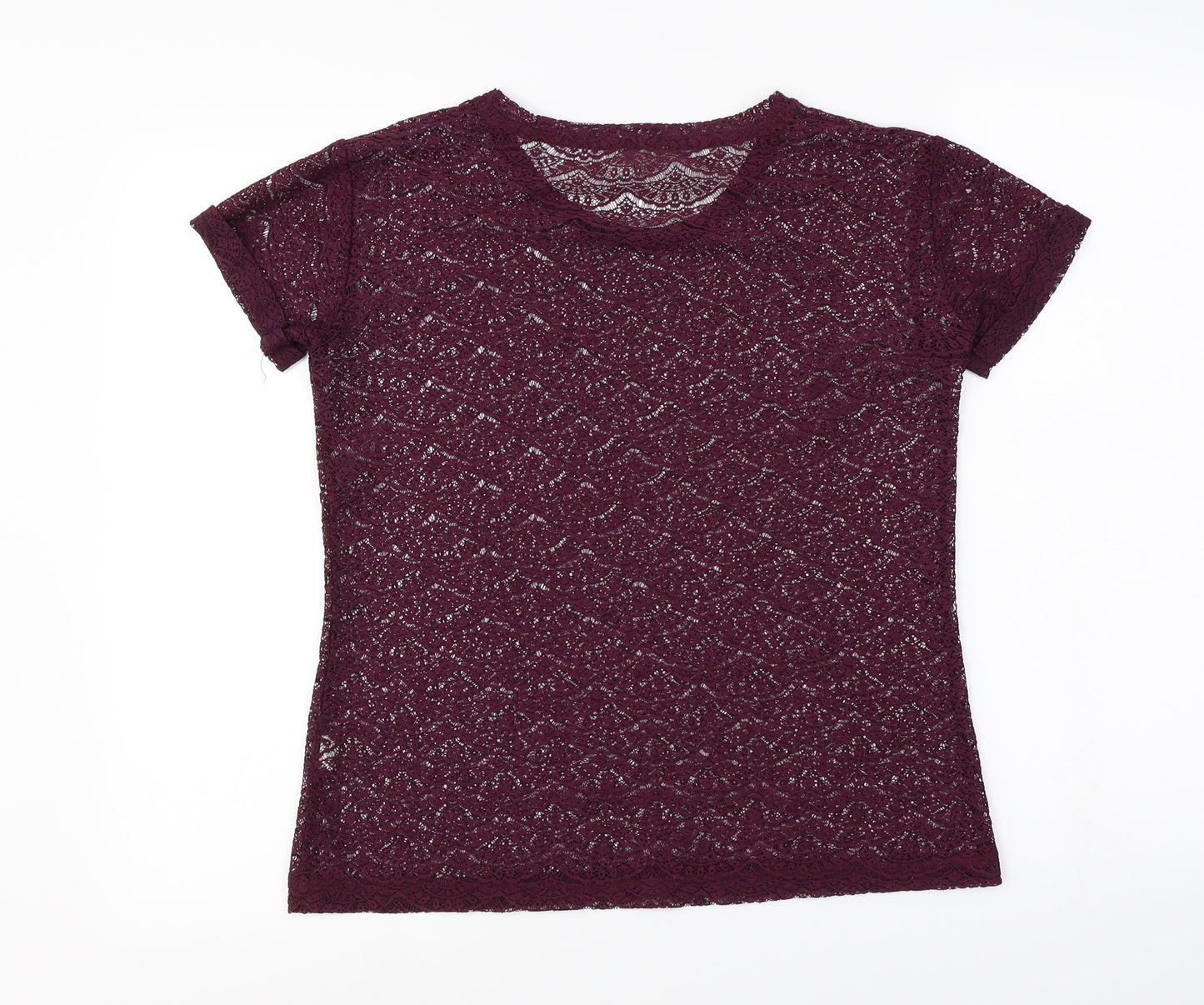 River Island  Womens Purple   Basic T-Shirt Size 6