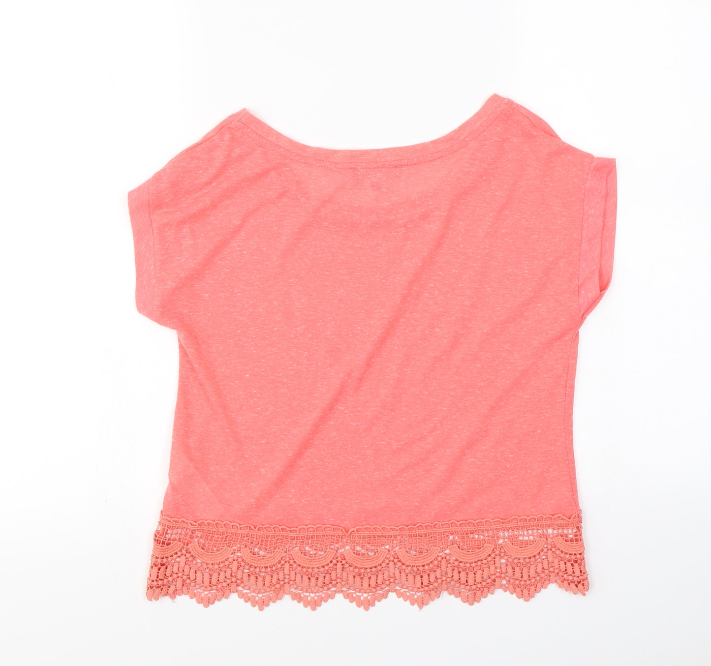 New Look  Womens Pink   Basic T-Shirt Size 8