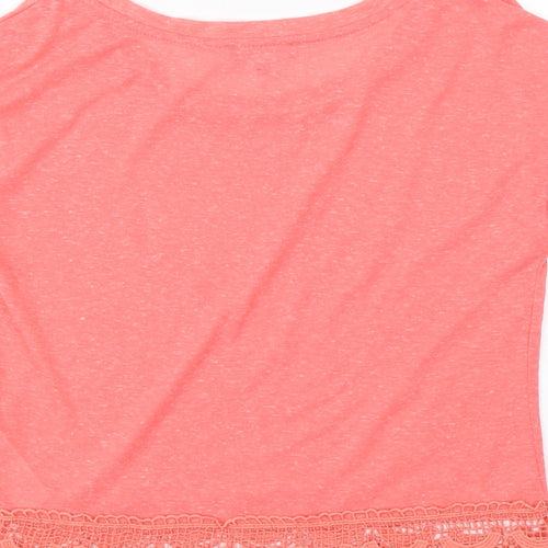 New Look  Womens Pink   Basic T-Shirt Size 8