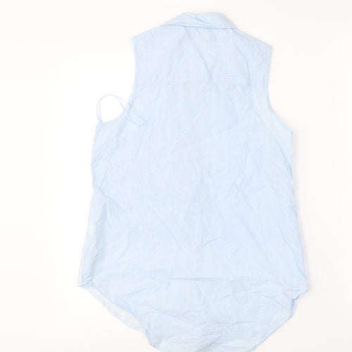 Atmosphere  Womens Blue   Basic Button-Up Size 8