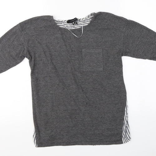 Atmosphere  Womens Grey   Pullover Jumper Size 6
