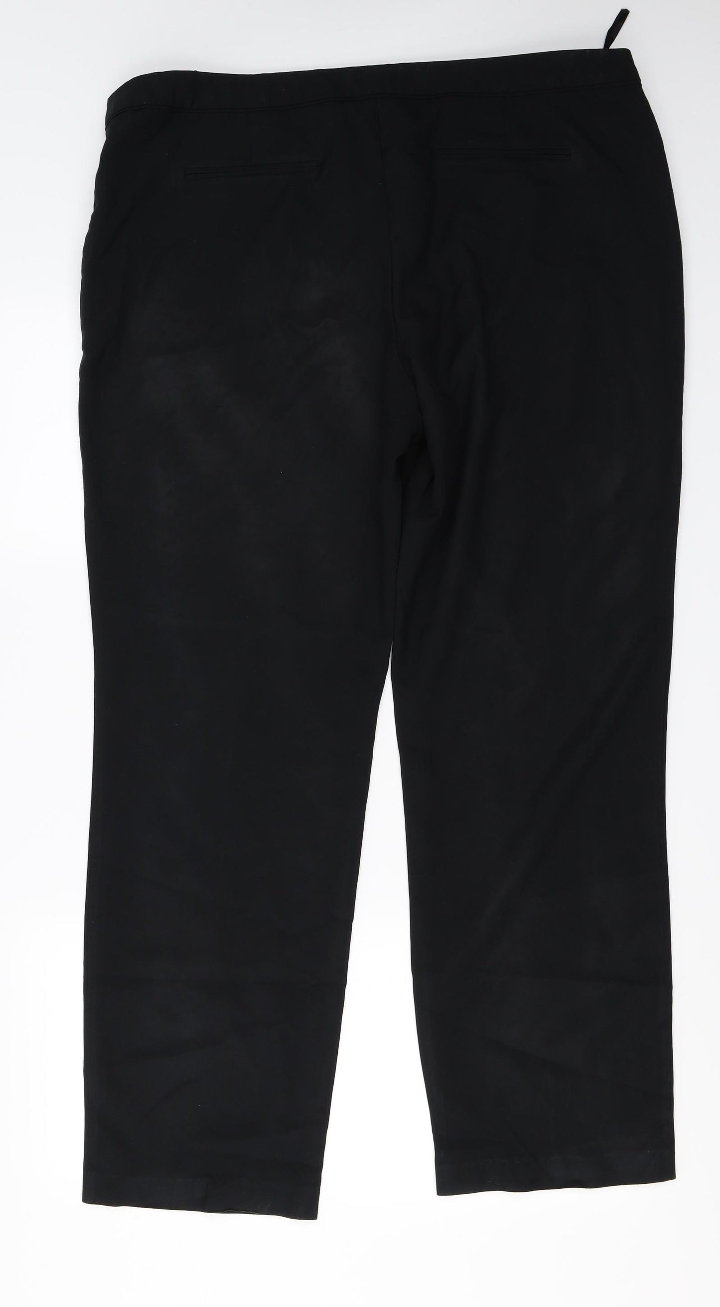 South Womens Black   Trousers  Size 20 L28 in