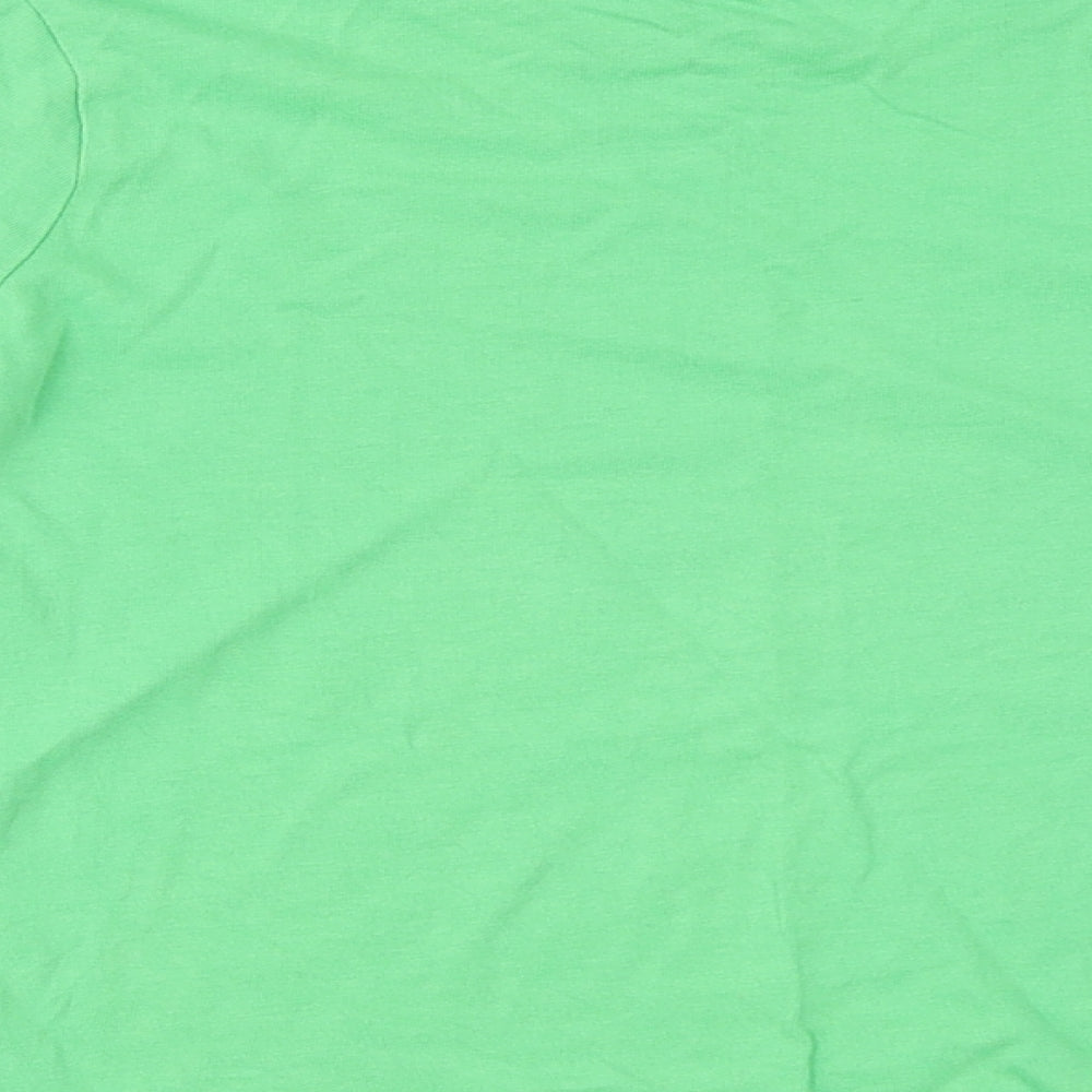 George  Boys Green   Basic T-Shirt Size 5-6 Years