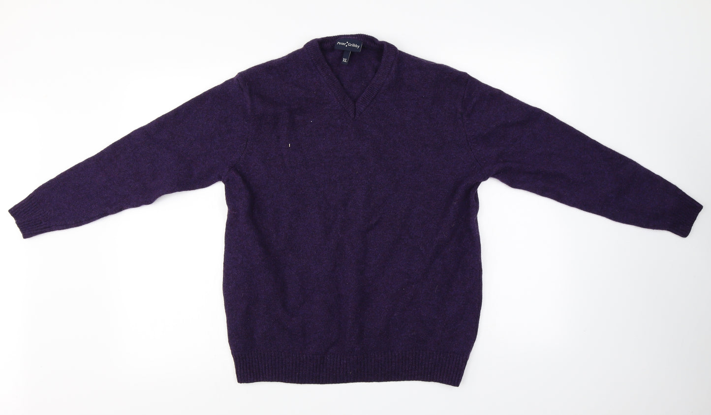 Peter Gribby  Mens Purple   Pullover Jumper Size XL