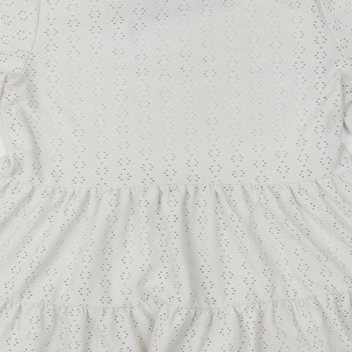 New Look  Womens White   Basic Blouse Size 12
