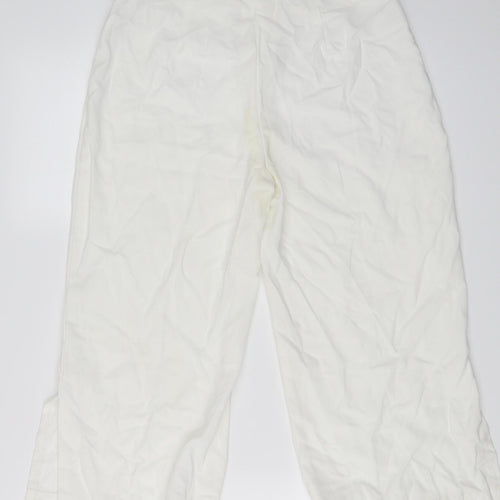 George  Womens Ivory   Trousers  Size 8 L20 in