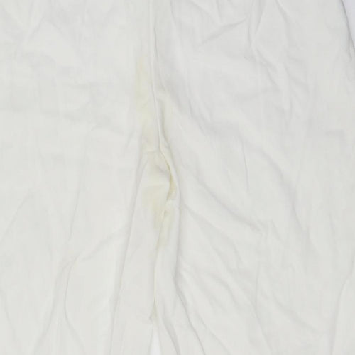 George  Womens Ivory   Trousers  Size 8 L20 in