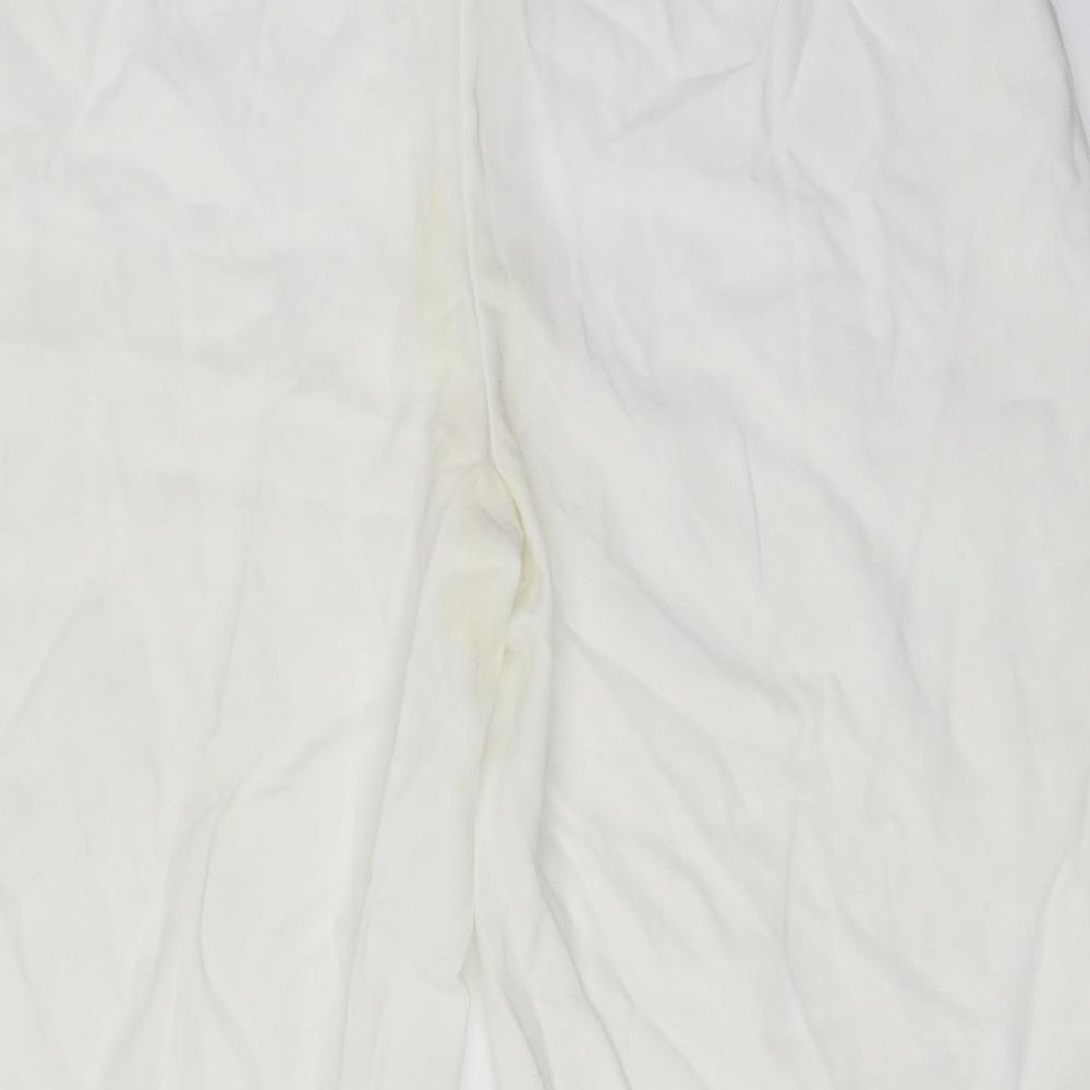 George  Womens Ivory   Trousers  Size 8 L20 in