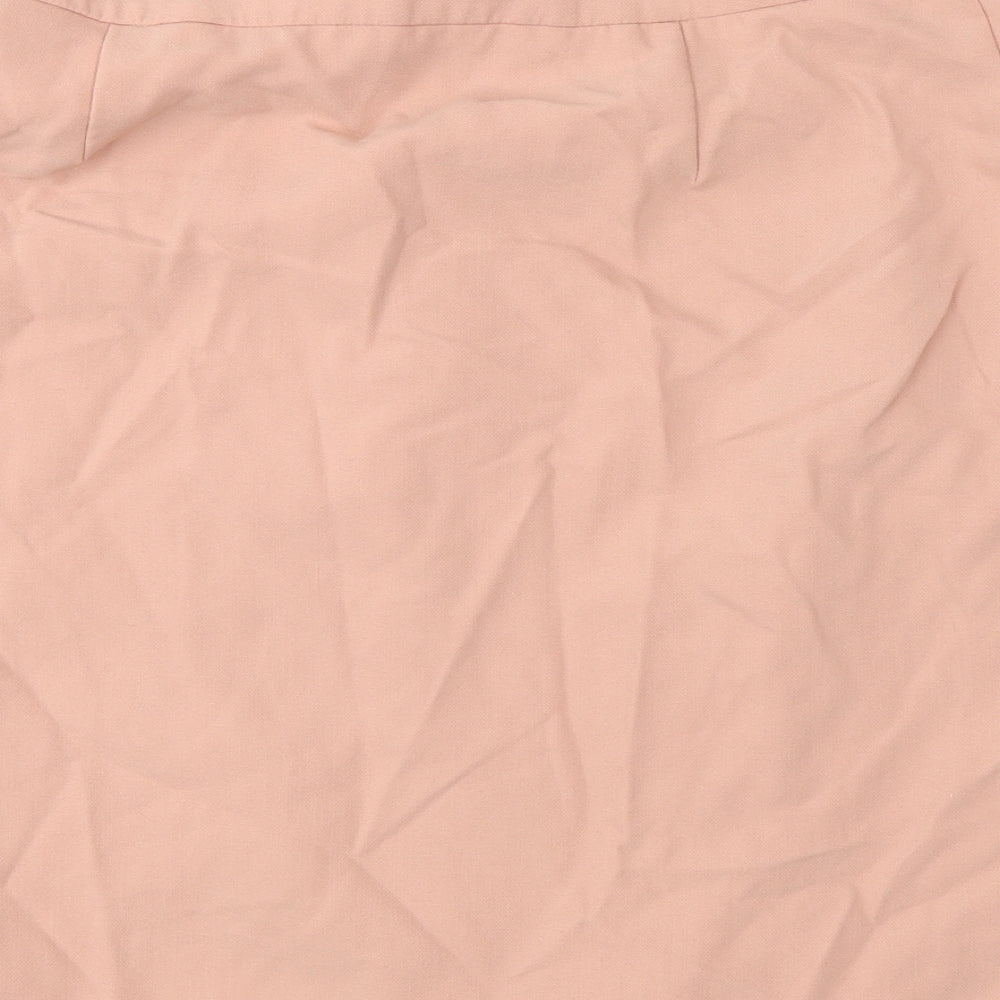 Dorothy Perkins Womens Pink   A-Line Skirt Size 14