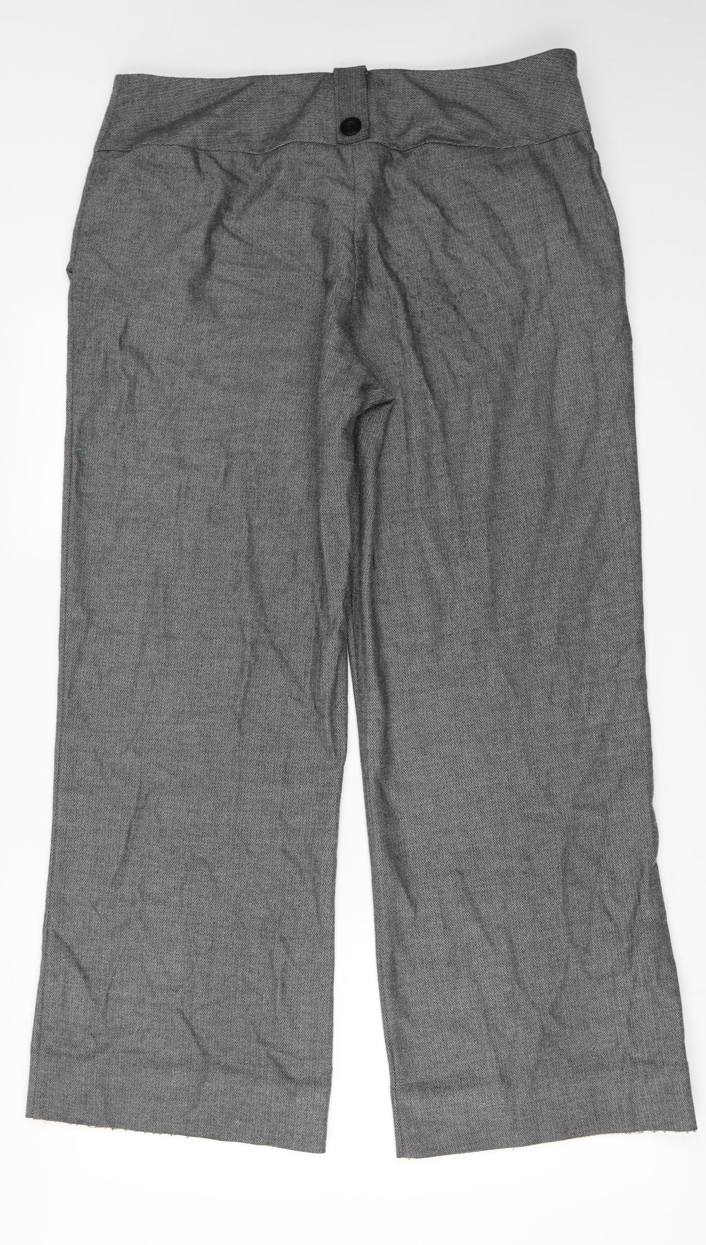 Dorothy Perkins  Womens Grey   Trousers  Size 10 L27 in
