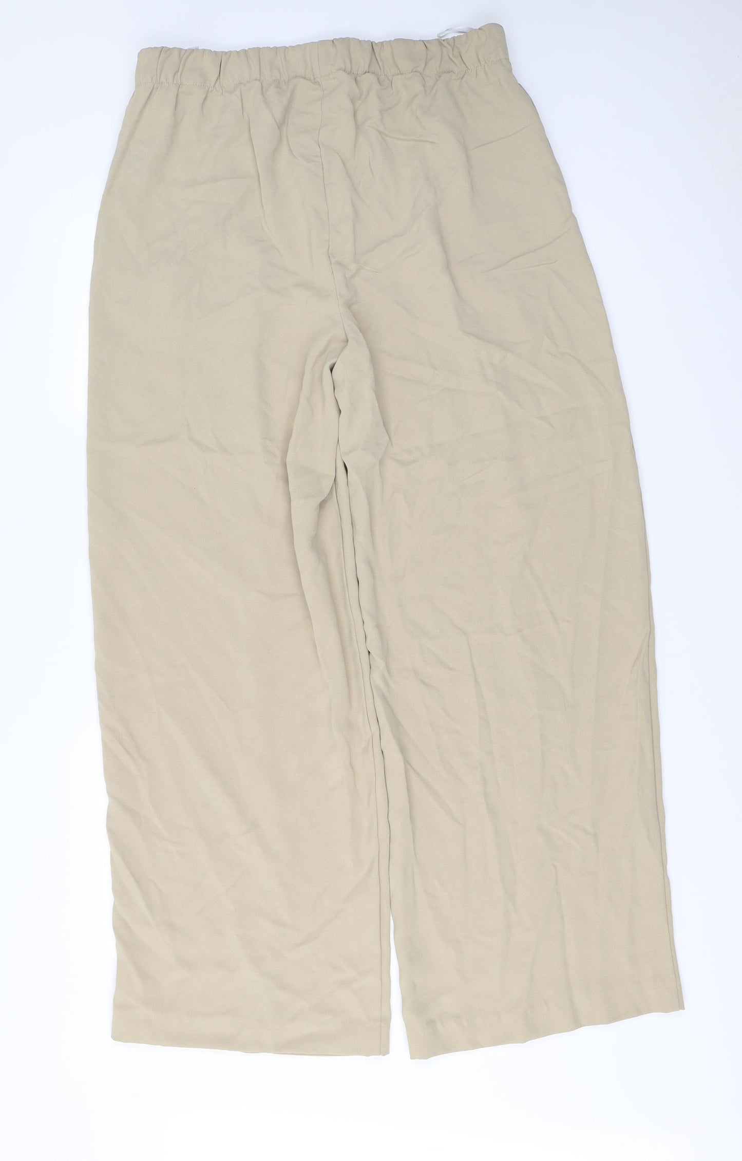 Marks and Spencer  Womens Beige   Trousers  Size 16 L30 in