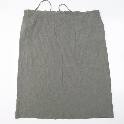 Marina Rinaldi  Womens Green   A-Line Skirt Size 30