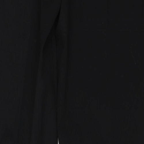 NEXT Womens Black   Trousers  Size 10 L23 in