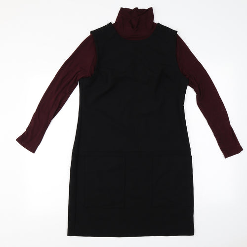 Peacocks  Womens Black   A-Line  Size 8