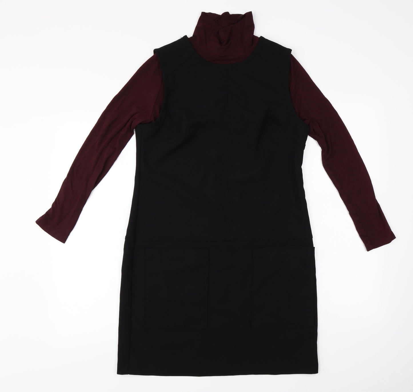 Peacocks  Womens Black   A-Line  Size 8