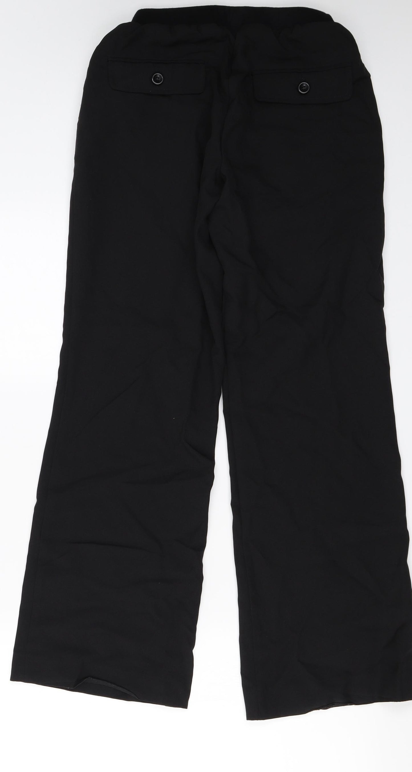 M2B  Womens Black   Trousers  Size 10 L23 in