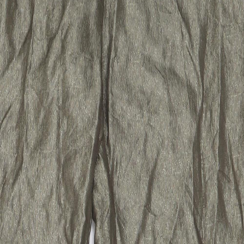 Monsoon Womens Gold   Trousers  Size 10 L24 in