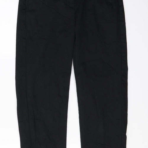 Marks and Spencer  Womens Black   Trousers  Size 10 L20 in