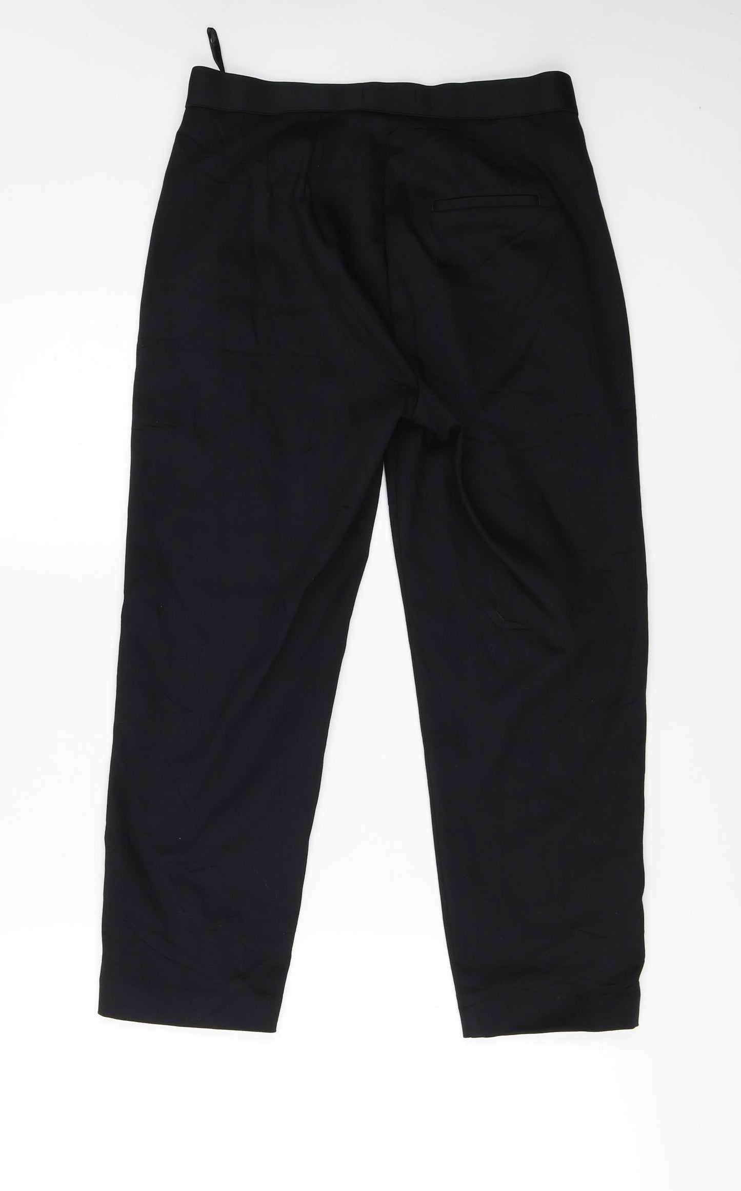 Marks and Spencer  Womens Black   Trousers  Size 10 L20 in