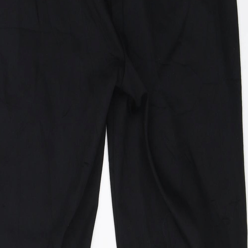 Marks and Spencer  Womens Black   Trousers  Size 10 L20 in