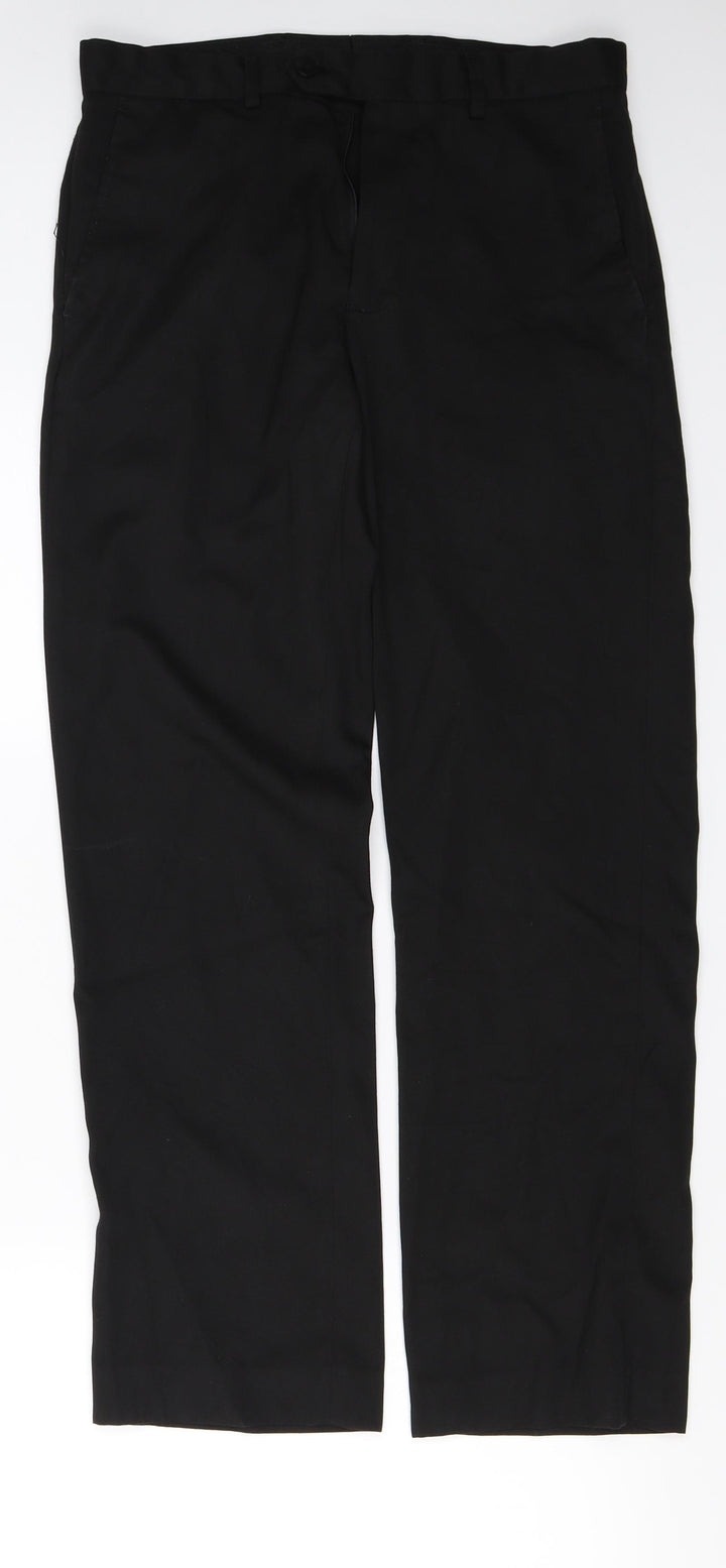 Cedar Wood State  Mens Black   Trousers  Size 30 in L26 in