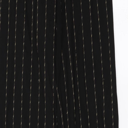 germanica Womens Black Striped  Trousers  Size 24 in L32 in
