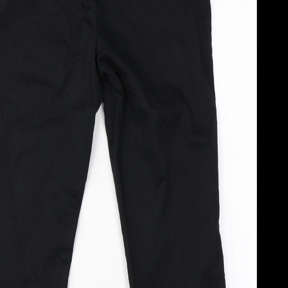 Marks and Spencer  Womens Black   Trousers  Size 12 L20 in