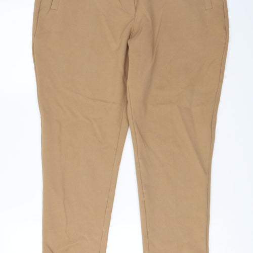 Marks and Spencer  Womens Brown   Trousers  Size 16 L25 in