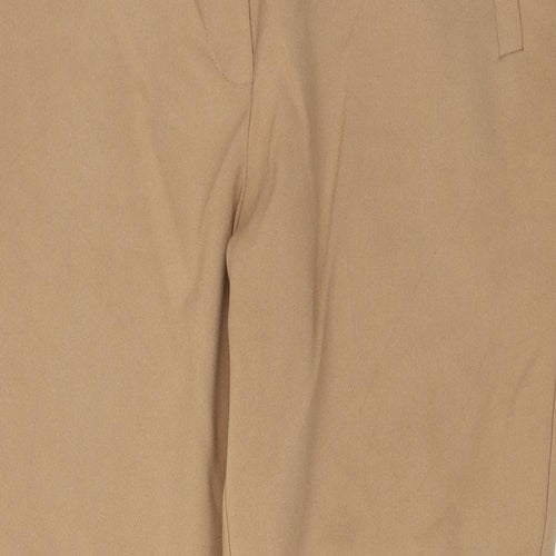 Marks and Spencer  Womens Brown   Trousers  Size 16 L25 in