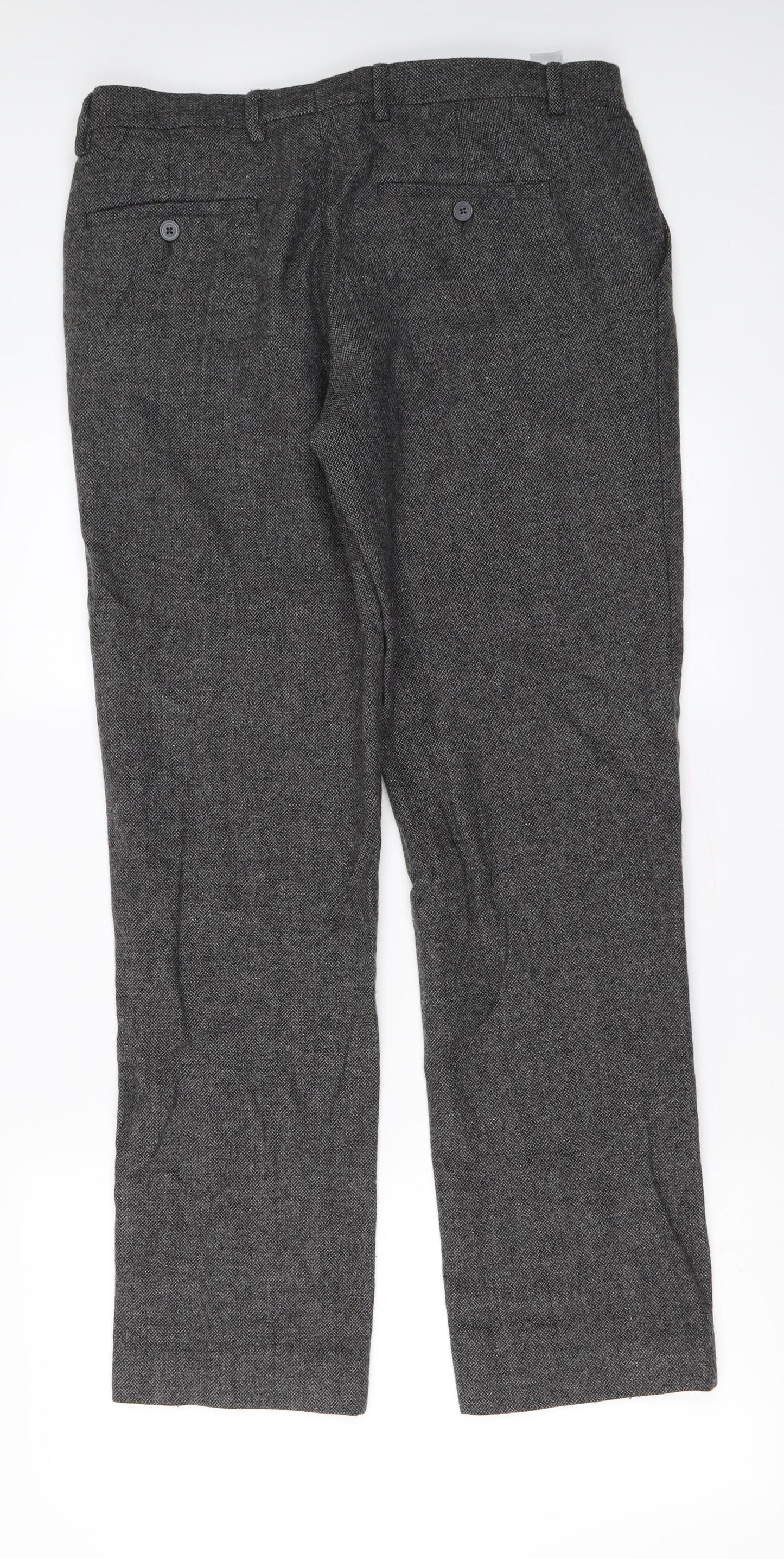 shire  Womens Grey   Trousers  Size 34 in L25 in