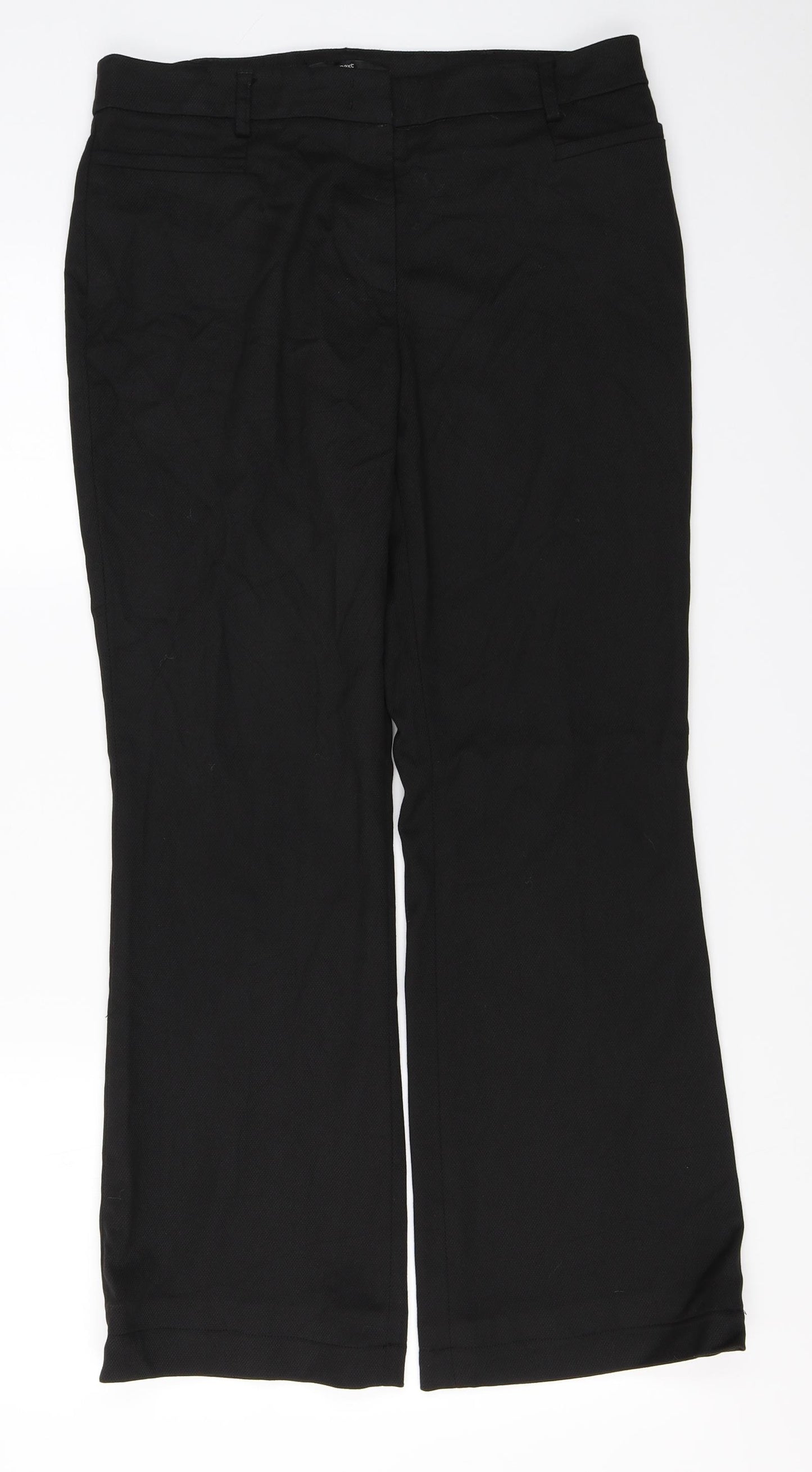 NEXT  Womens Black   Trousers  Size 10 L26 in