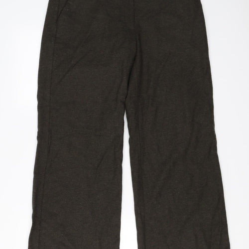 Marks and Spencer  Womens Brown   Trousers  Size 12 L26 in