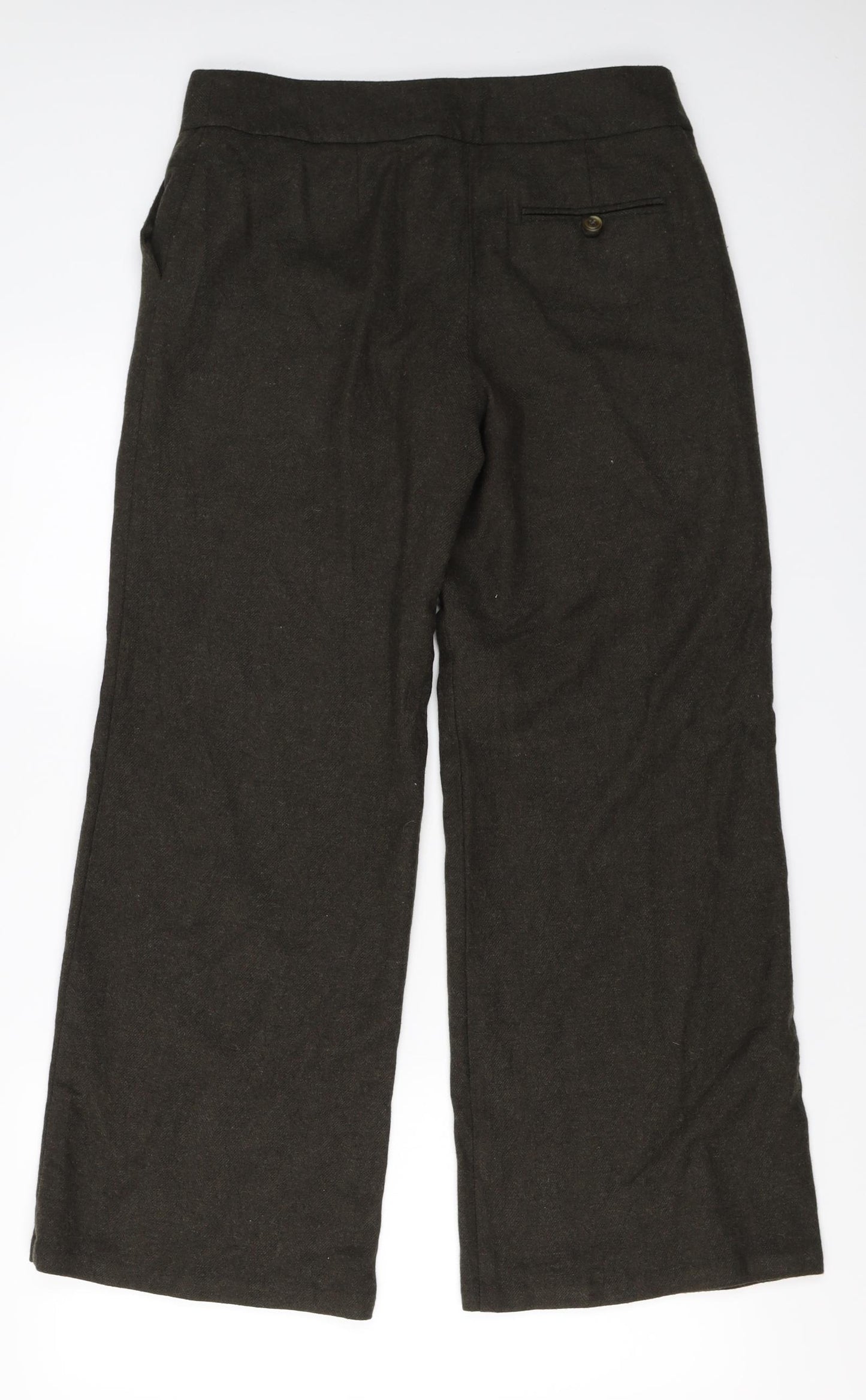 Marks and Spencer  Womens Brown   Trousers  Size 12 L26 in