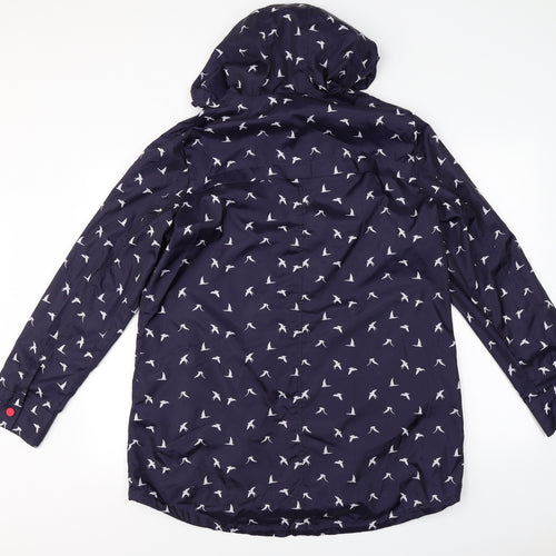 F&F  Womens Blue   Rain Coat Coat Size L