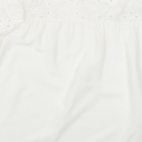 SheIn Womens White   Basic Blouse Size XL