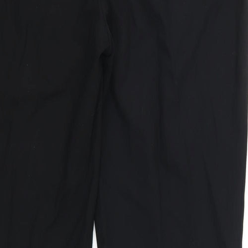 Marks and Spencer Womens Black   Trousers  Size 14 L30 in