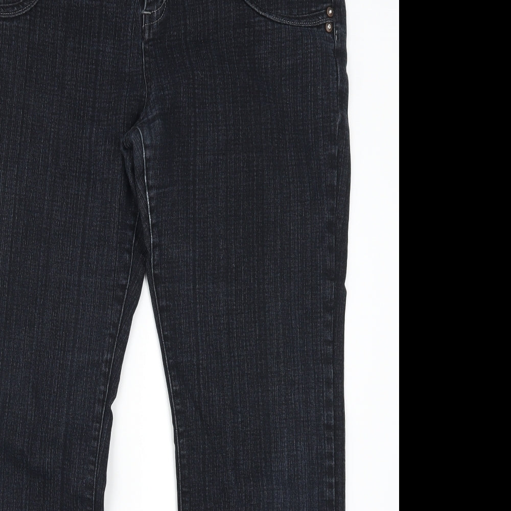 Select Womens Blue  Denim Bootcut Jeans Size 18 L30 in