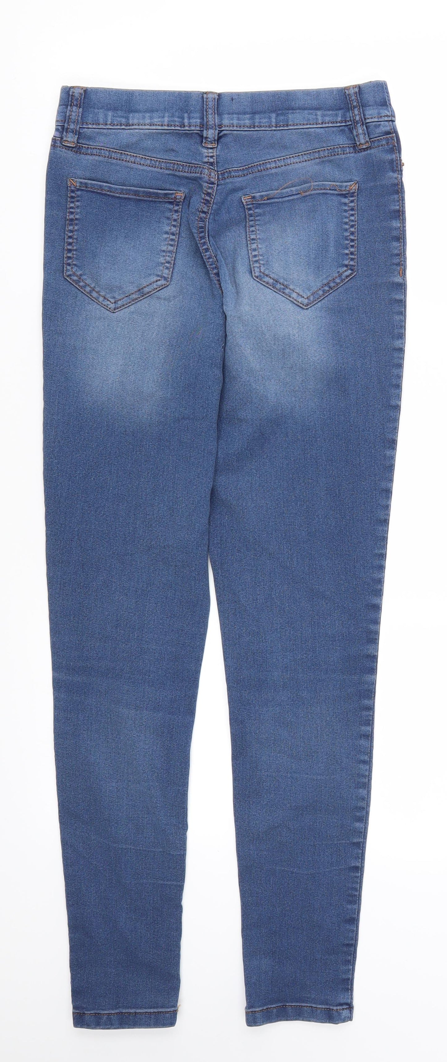 Marks and Spencer Womens Blue  Denim Jegging Jeans Size 8 L27.5 in