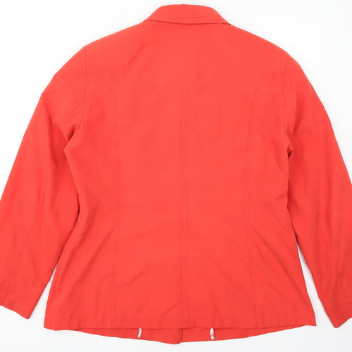 Marks and Spencer Womens Red   Jacket  Size 14