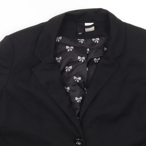 H&M Womens Black   Jacket Suit Jacket Size 12