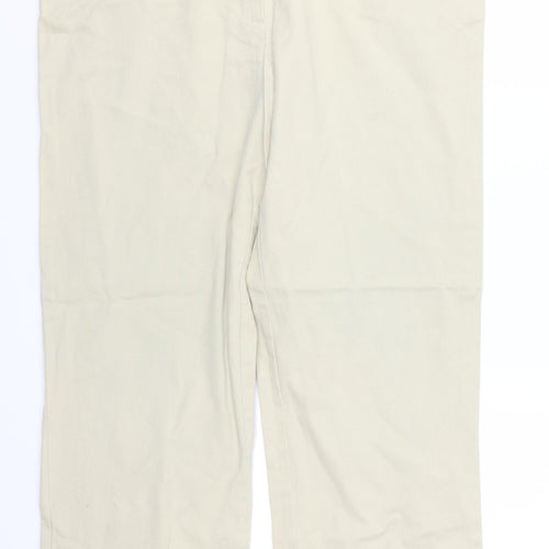 Bonmarché Womens Beige   Trousers  Size 16 L28 in