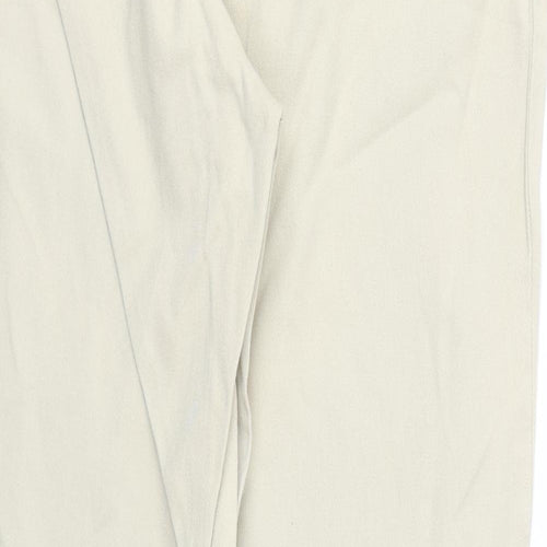 Bonmarché Womens Beige   Trousers  Size 16 L28 in
