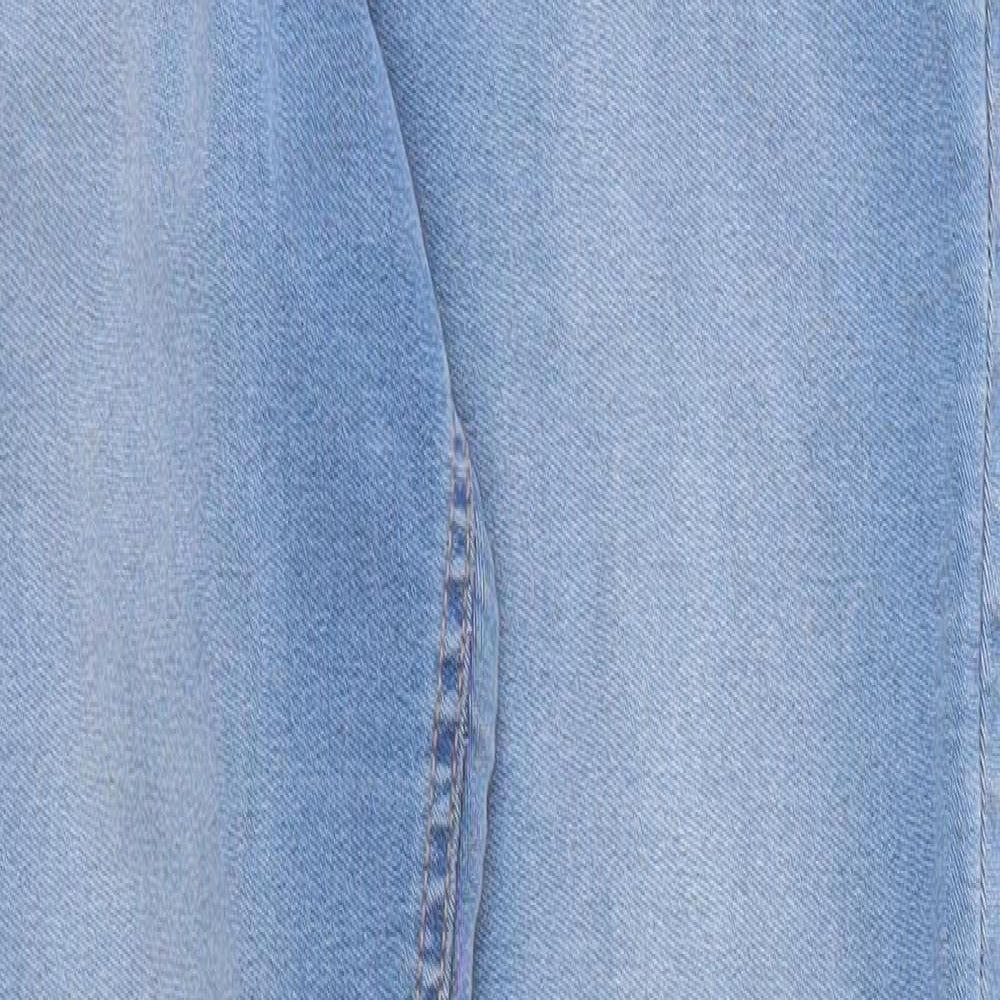F&F Womens Blue  Denim Jegging Jeans Size 8 L28 in