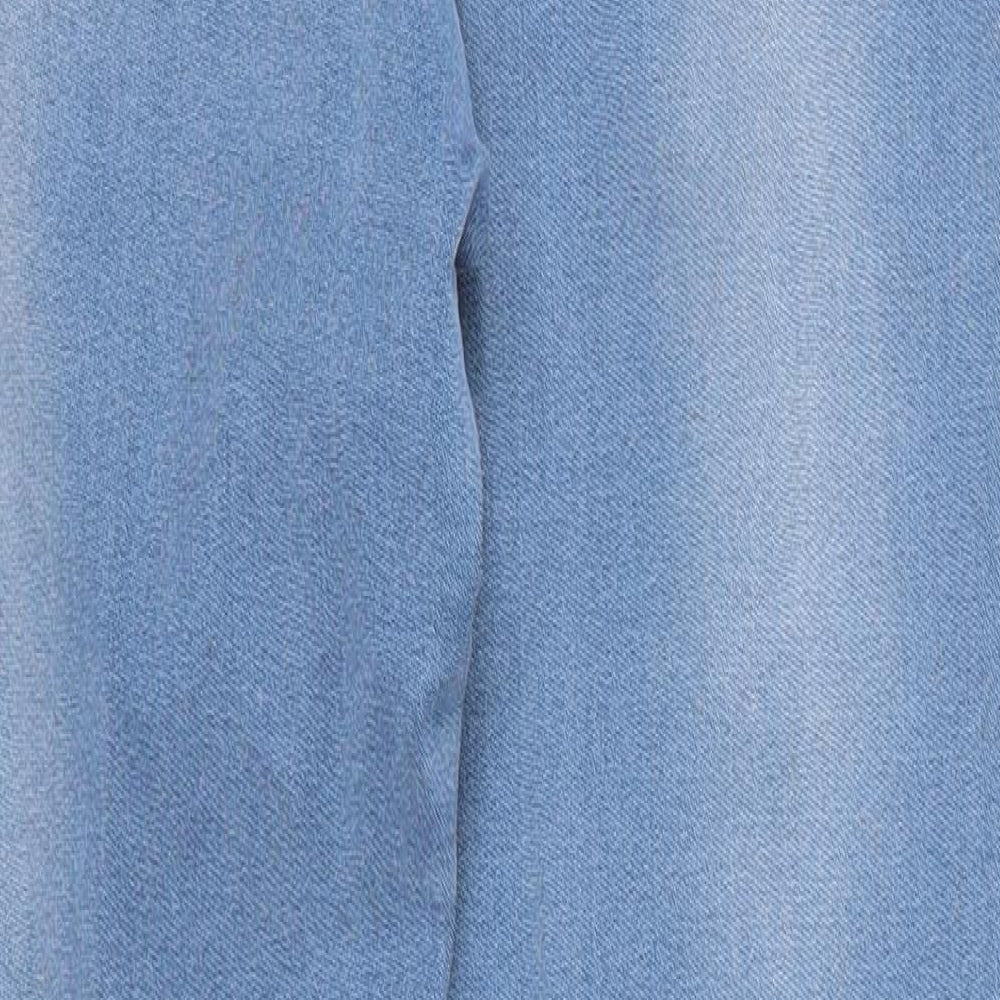 F&F Womens Blue  Denim Jegging Jeans Size 8 L28 in