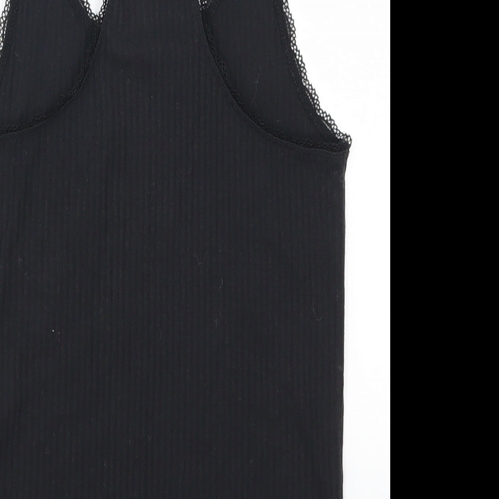 H&M Womens Black   Basic Tank Size XS