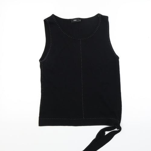InWear Womens Black  Knit Basic Tank Size M