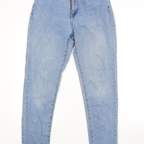 Noisey Man Womens Blue  Denim Tapered Jeans Size 28 L29 in