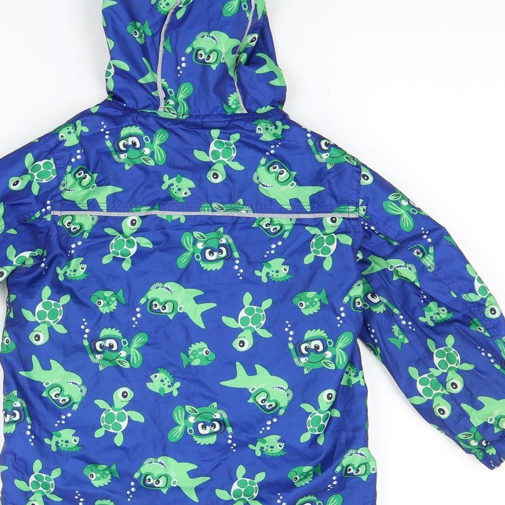 George Boys Blue   Jacket Coatigan Size 2 Years