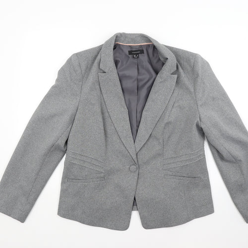 Primark Womens Grey   Jacket  Size 2